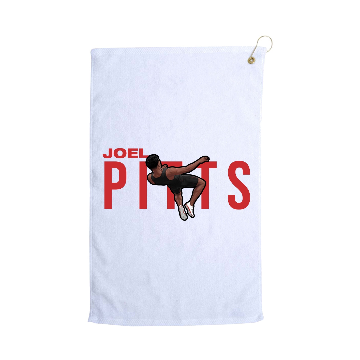 Golf Towel — Player Name in White