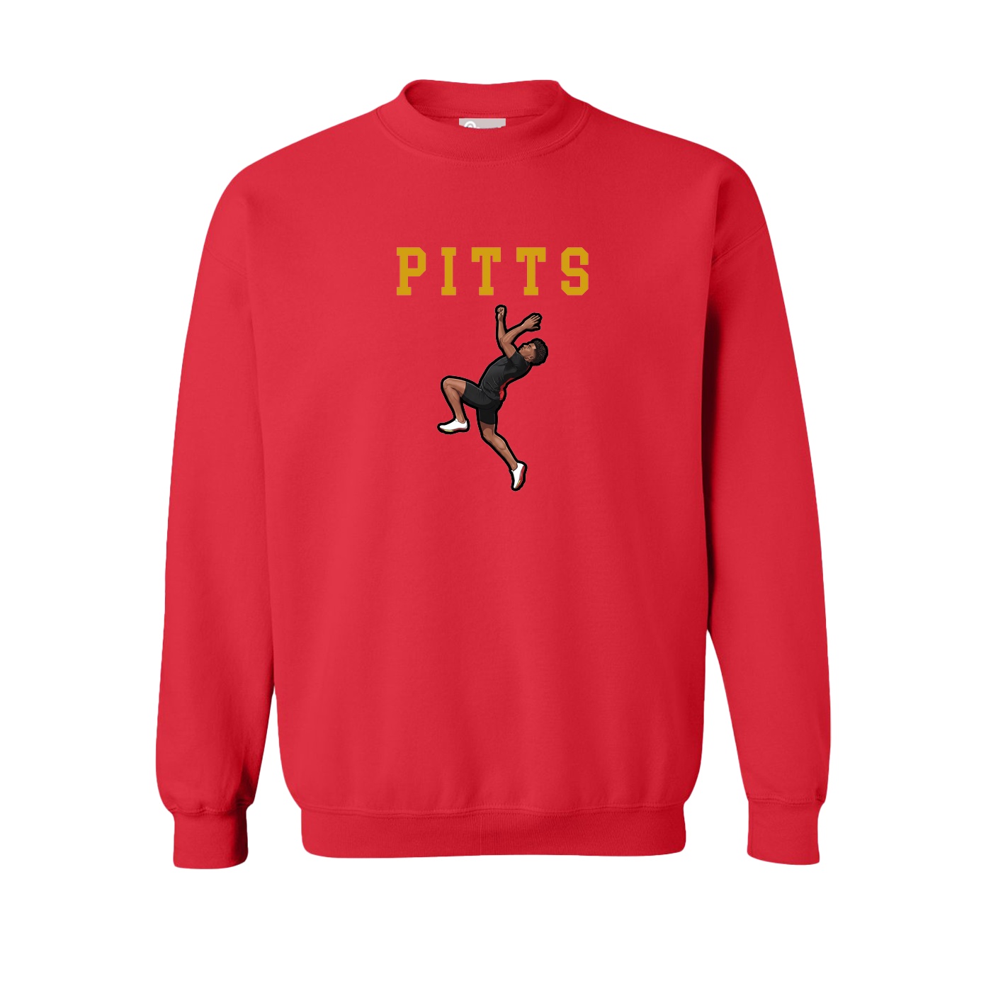 Fleece Crew — Shirsey in Red