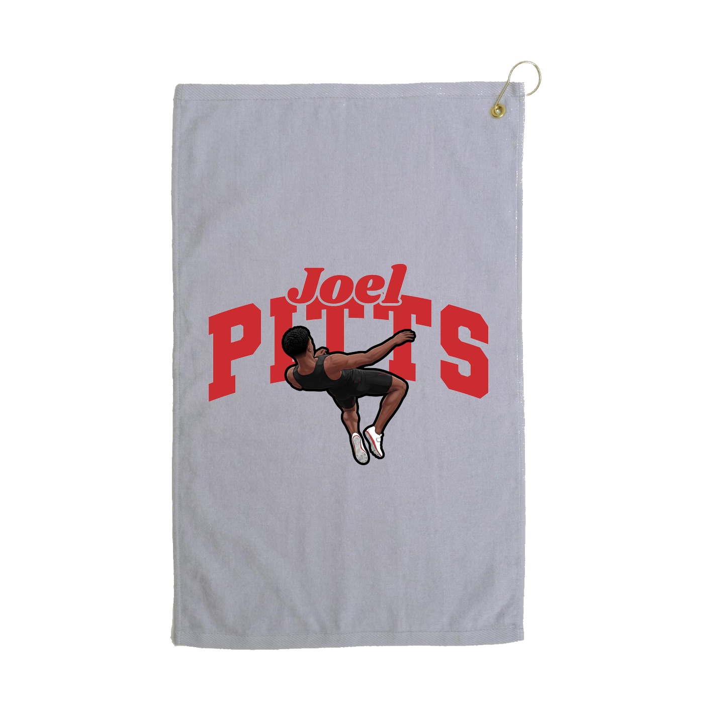 Golf Towel — Signature Arch in Grey