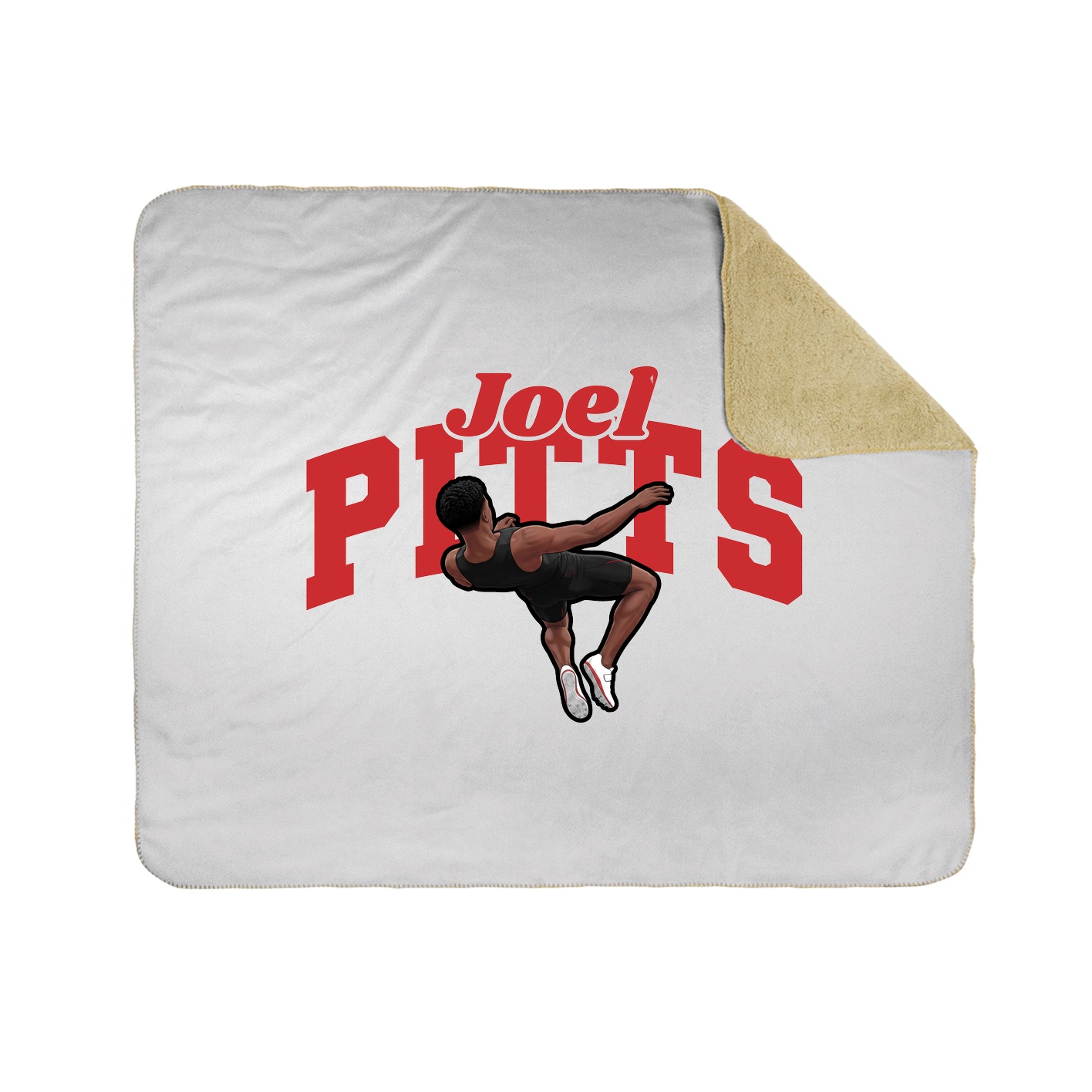 Throw Blanket — Signature Arch in White
