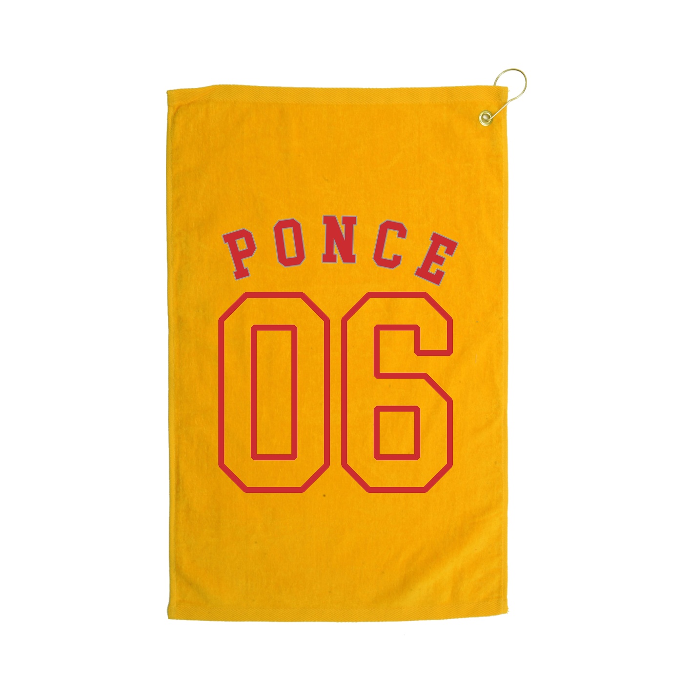 Golf Towel — Shirsey Arch in Gold