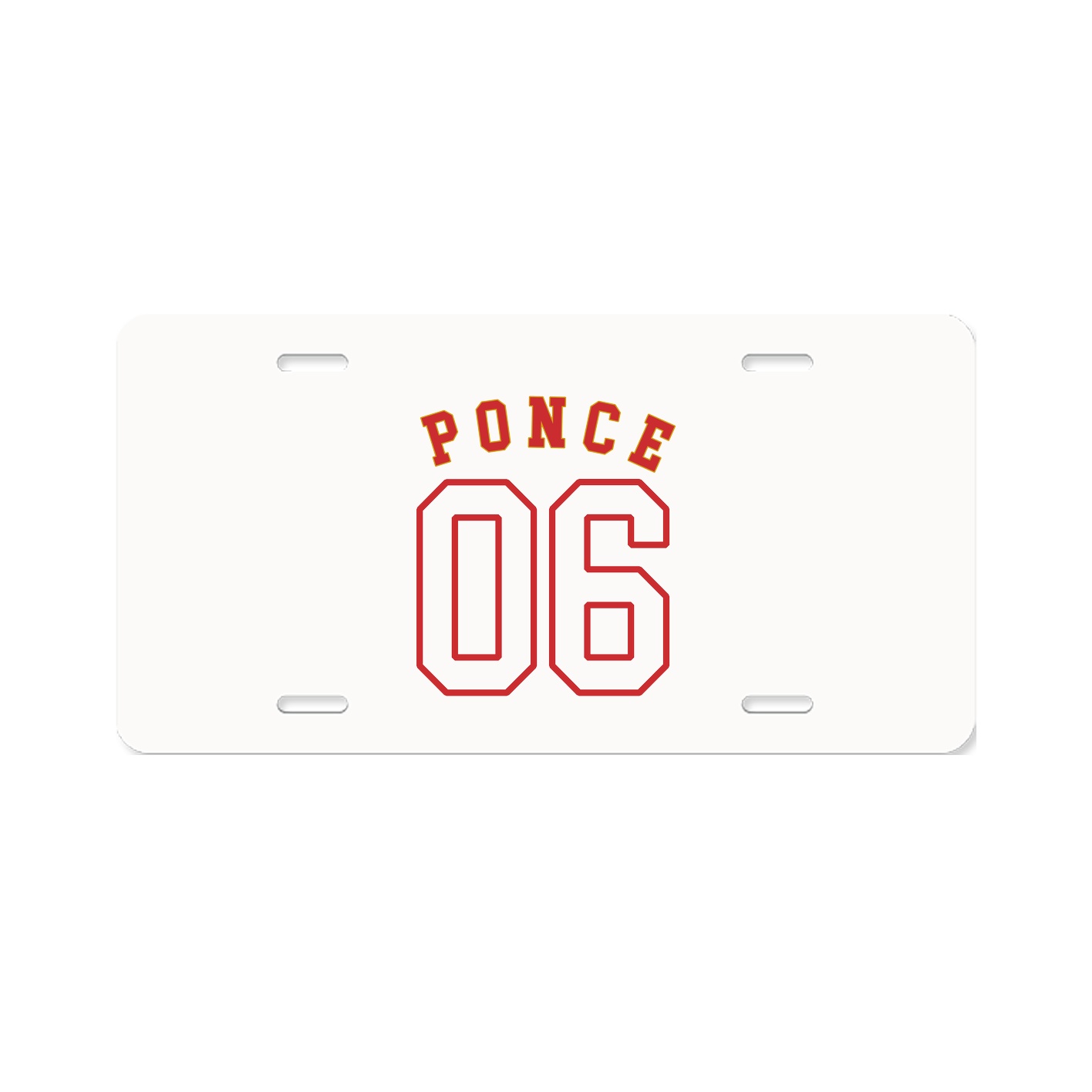 License Plate — Shirsey Arch in Classic