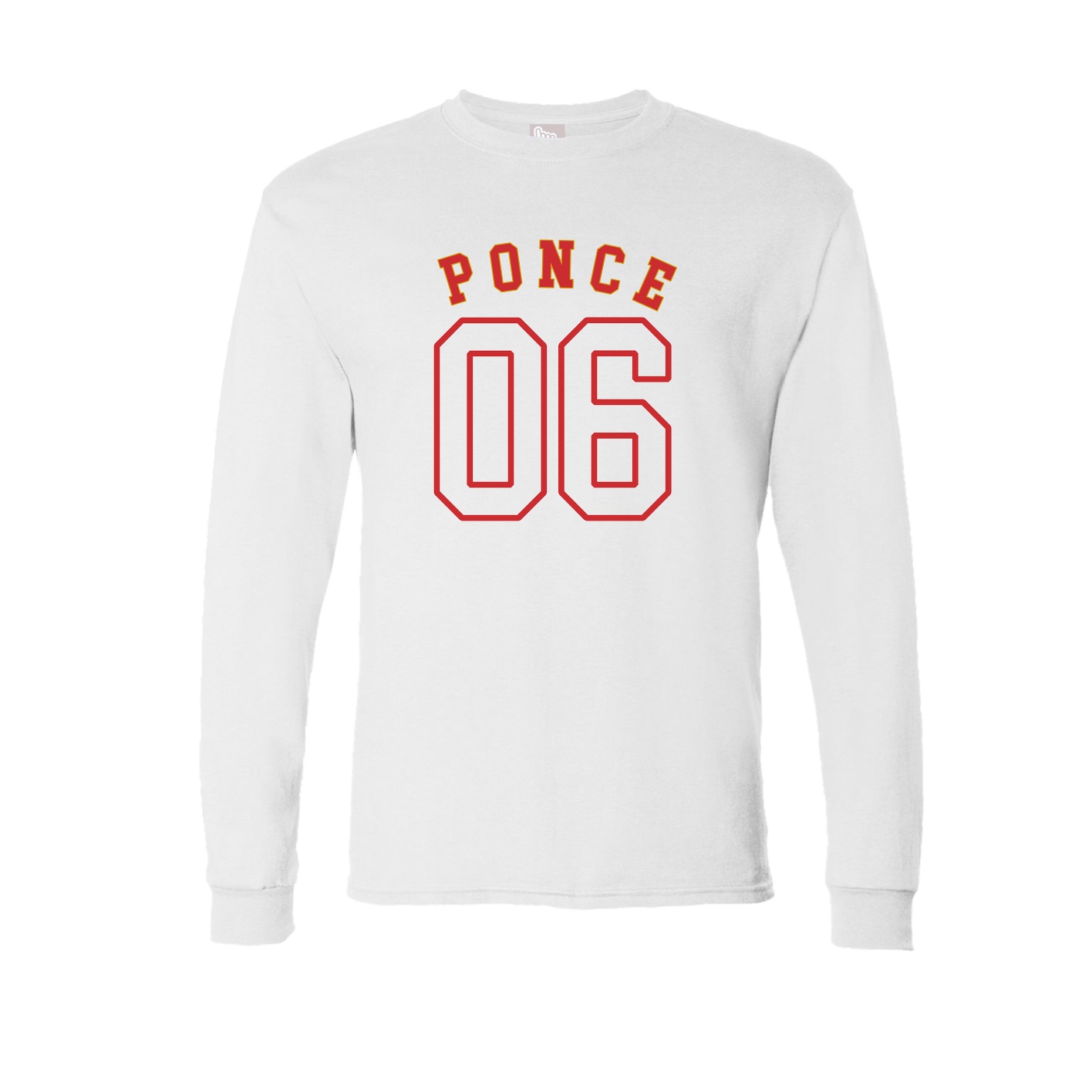 Long Sleeve Tee — Shirsey Arch in White