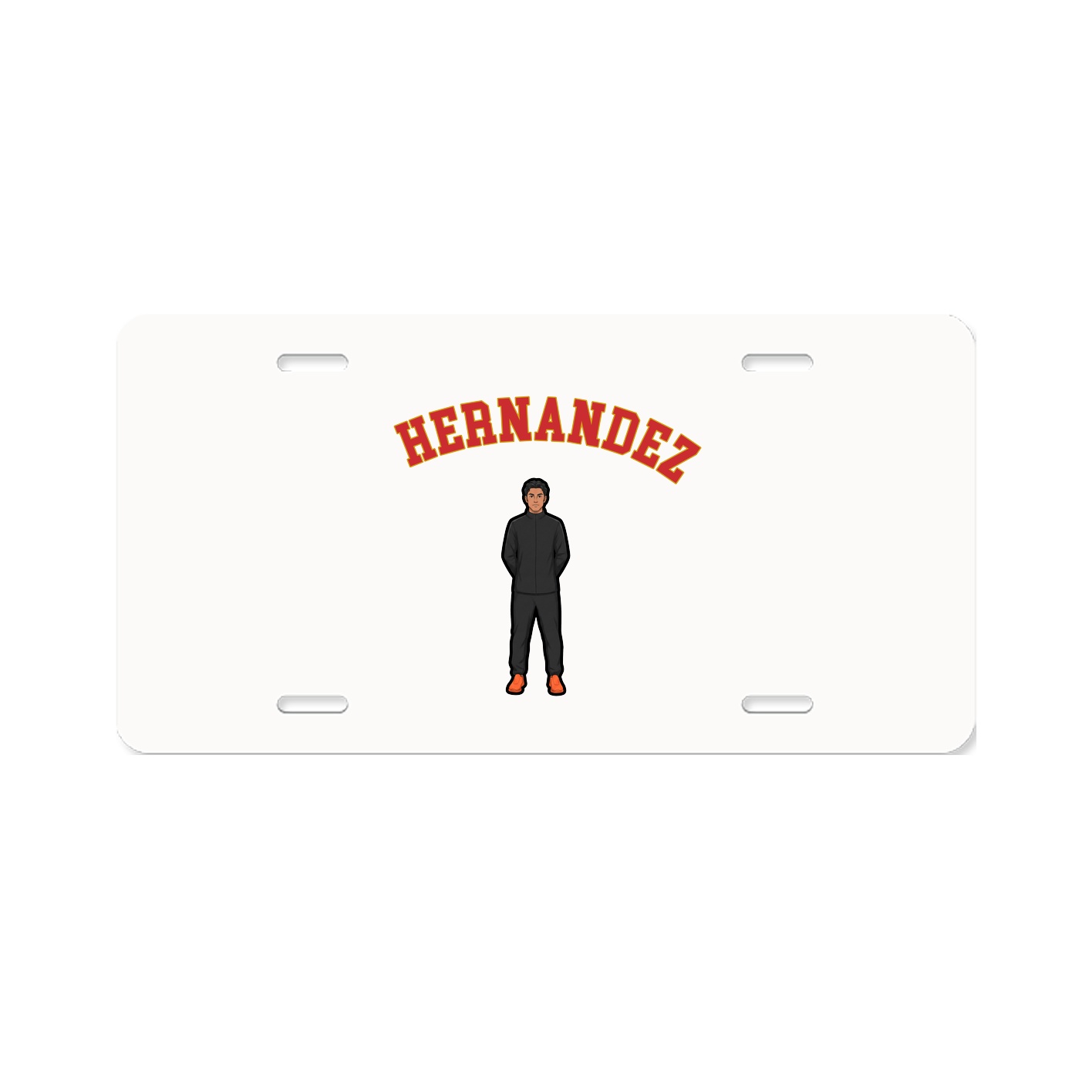 License Plate — Shirsey Arch in Classic