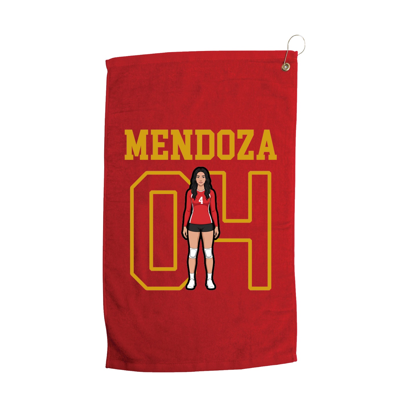 Golf Towel — Shirsey in Red