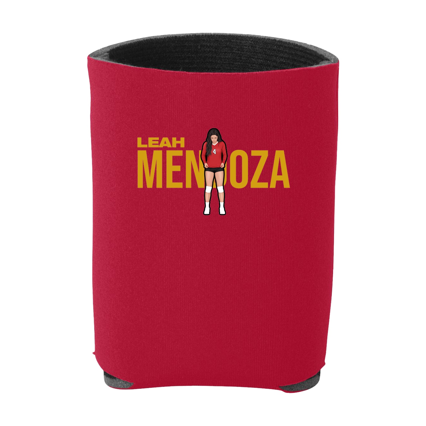 Can Holder — Player Name in Red