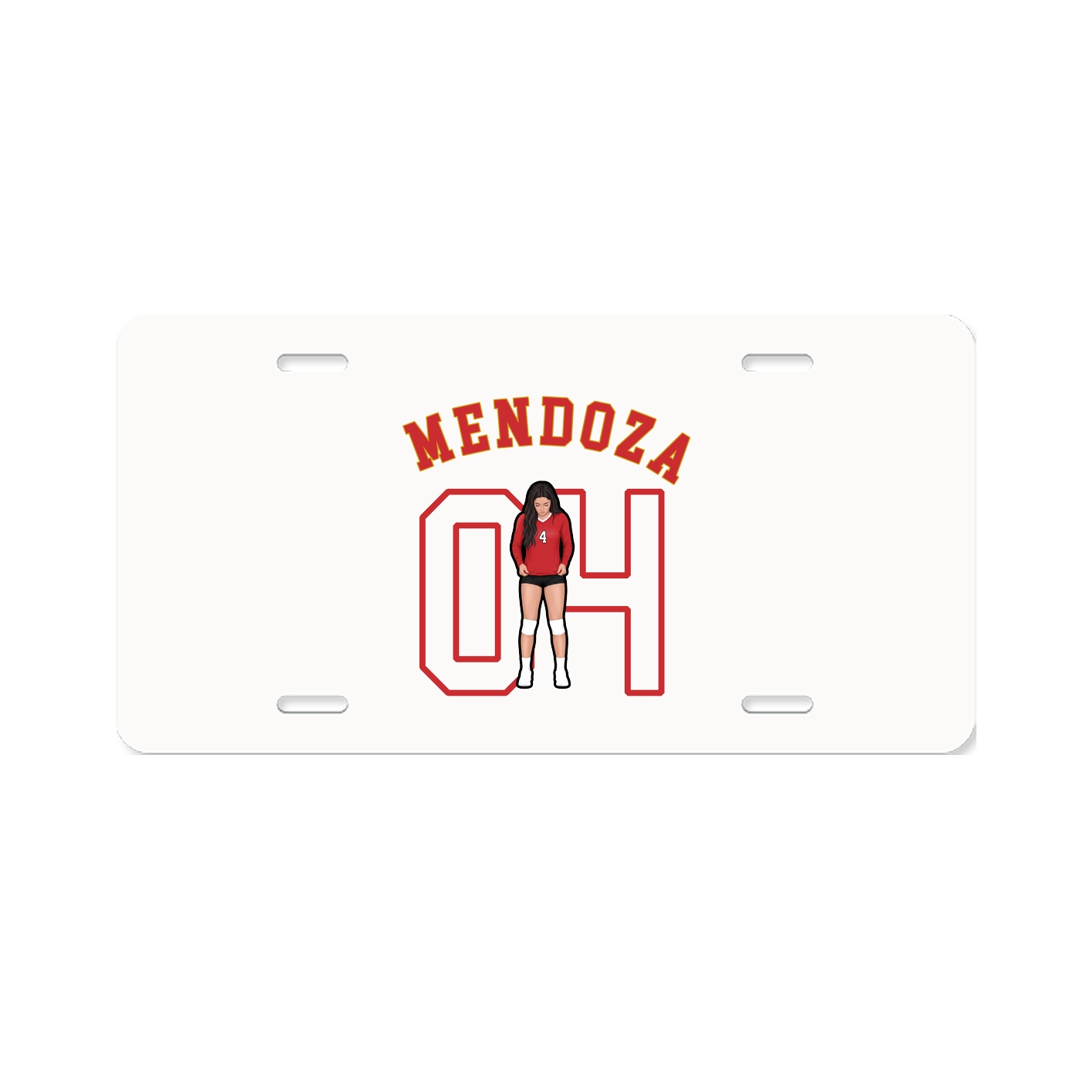 License Plate — Shirsey Arch in Classic