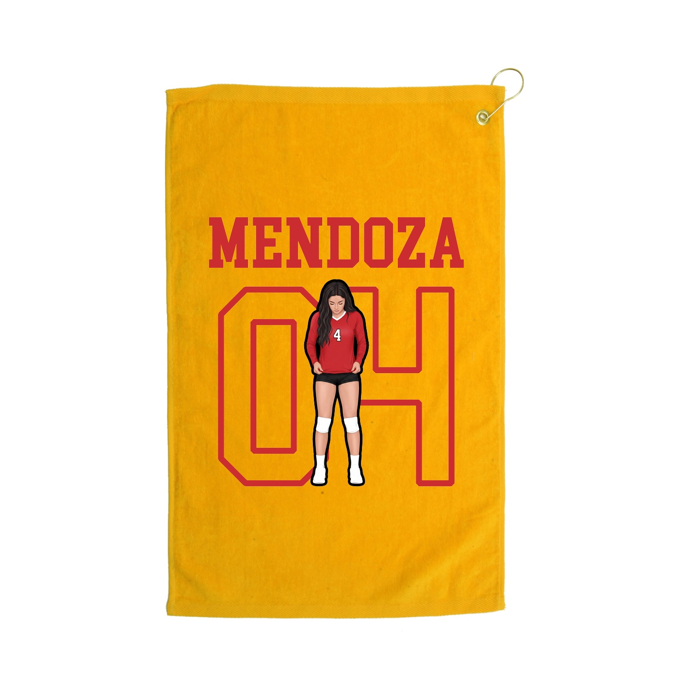 Golf Towel — Shirsey in Gold