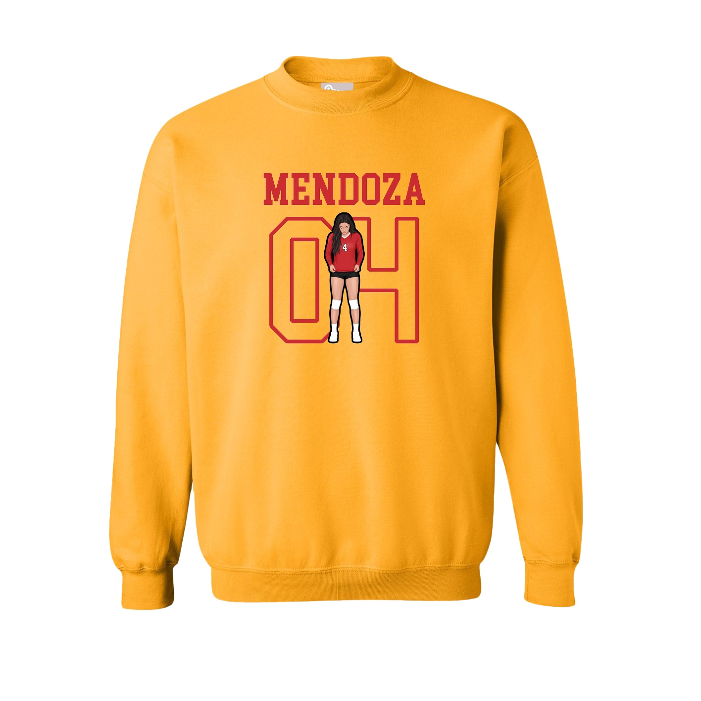 Fleece Crew — Shirsey in Gold