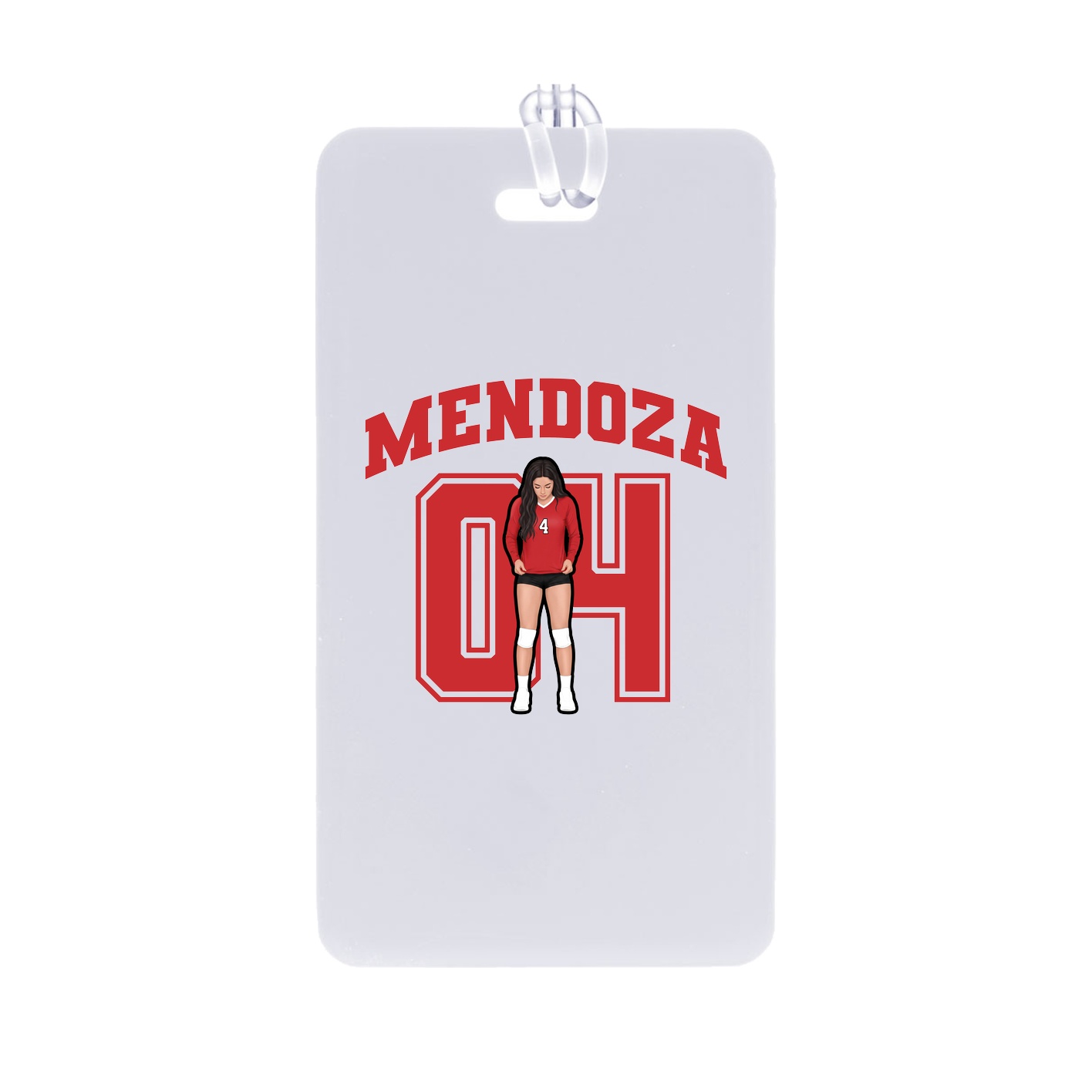Bag Tag — Number in Classic