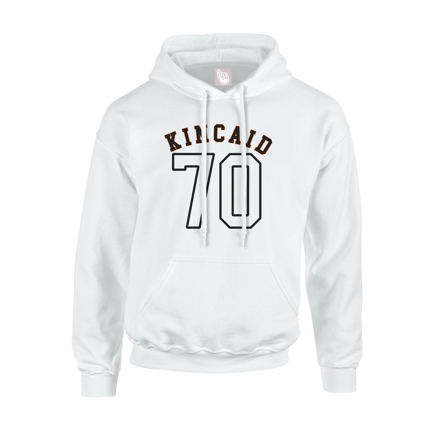 Youth Hoodie — Shirsey Arch in White