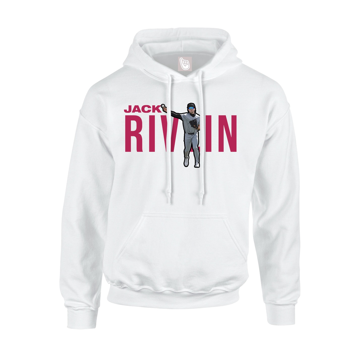 Hoodie — Player Name in White