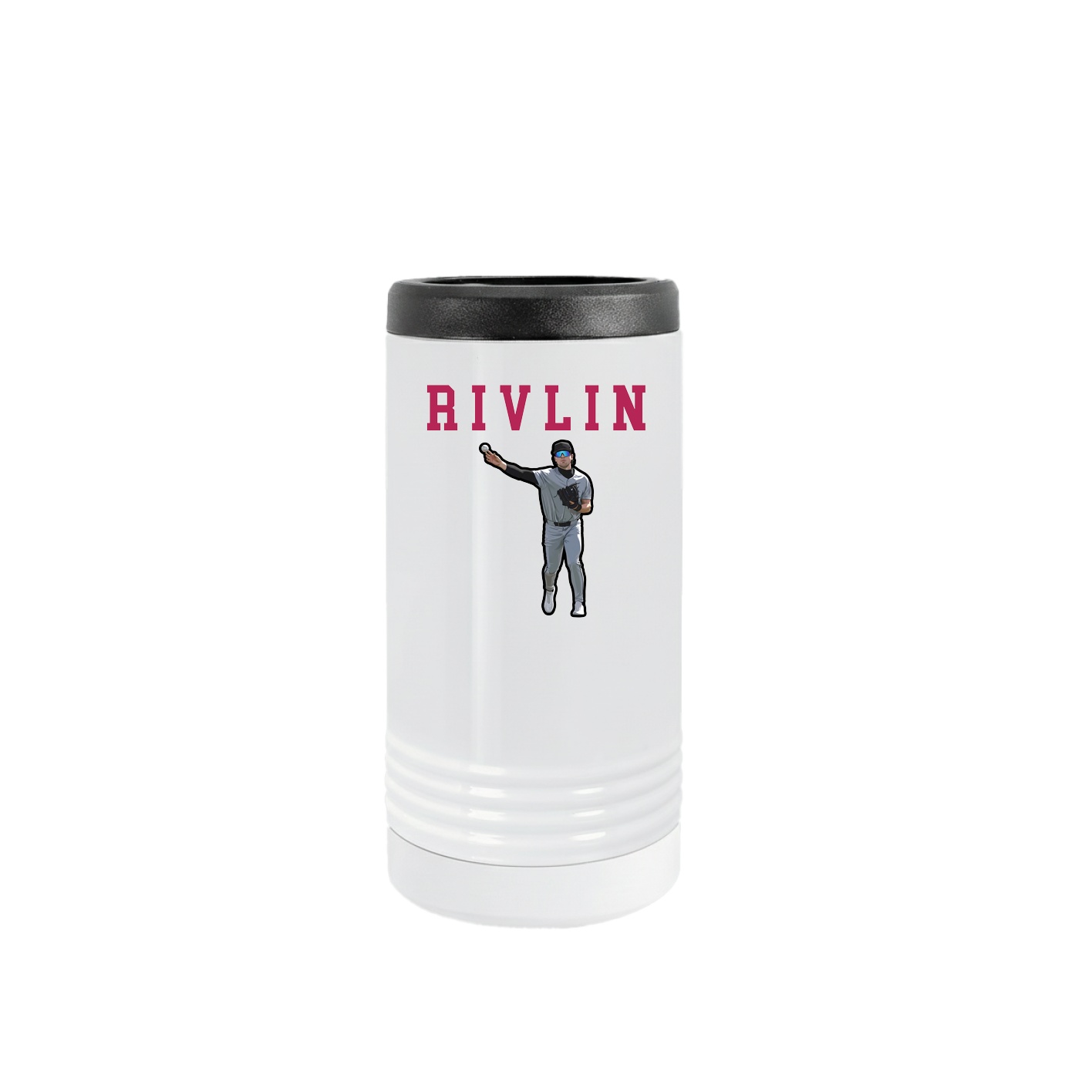 Slim Beverage Holder — Shirsey in White