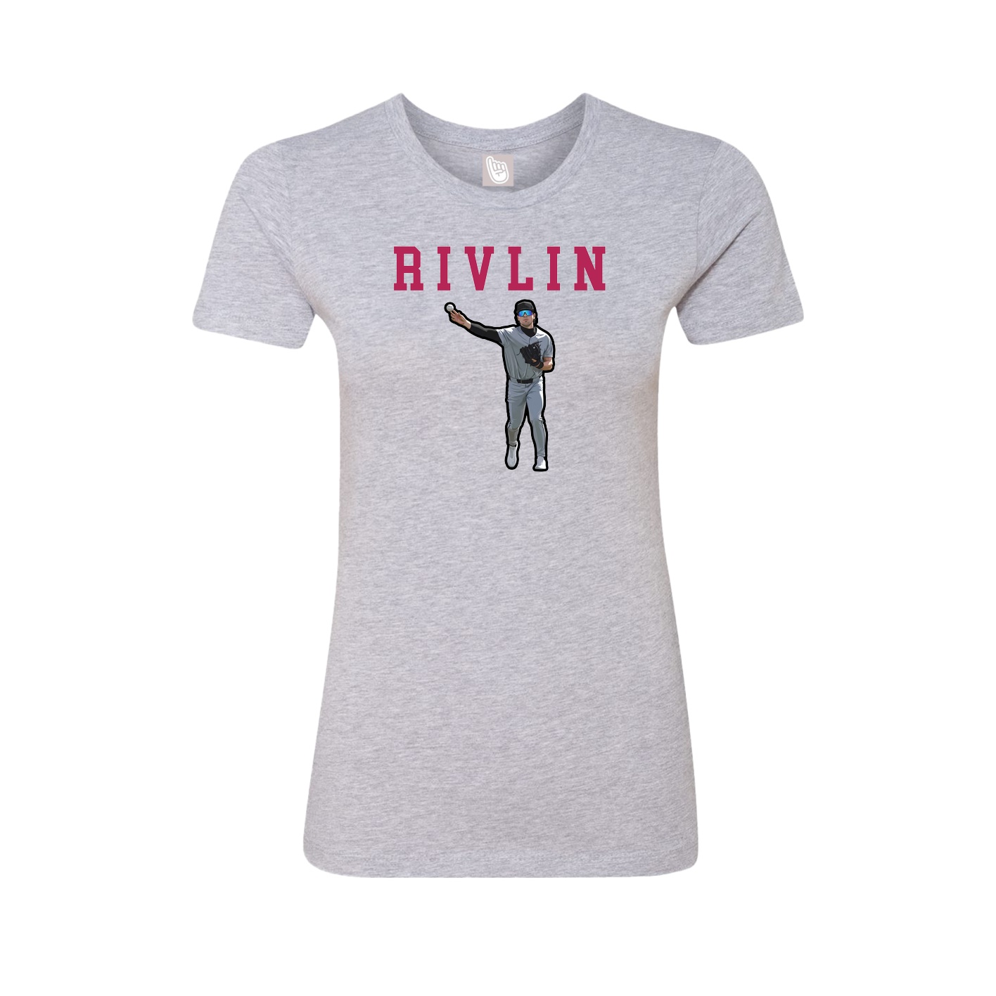 Fitted Women's Tee — Shirsey in Grey