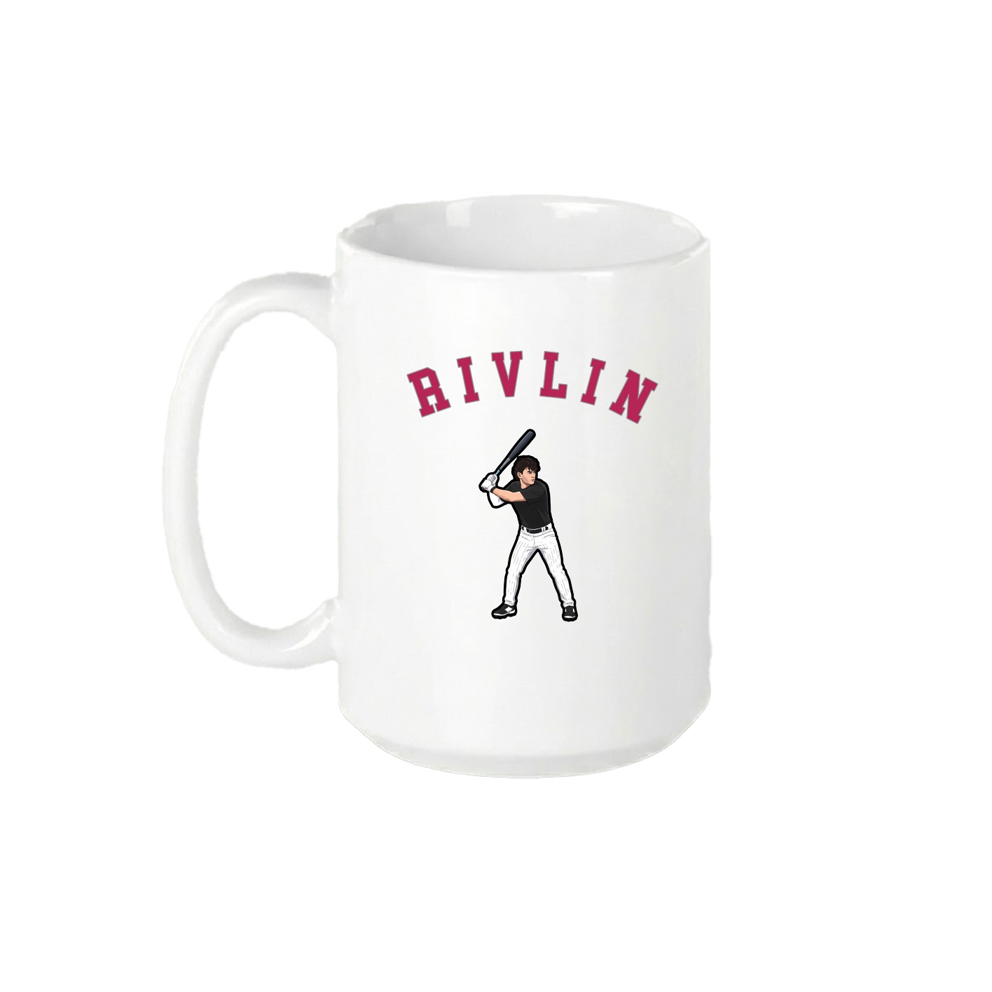 15oz Coffee Mug — Shirsey Arch in White