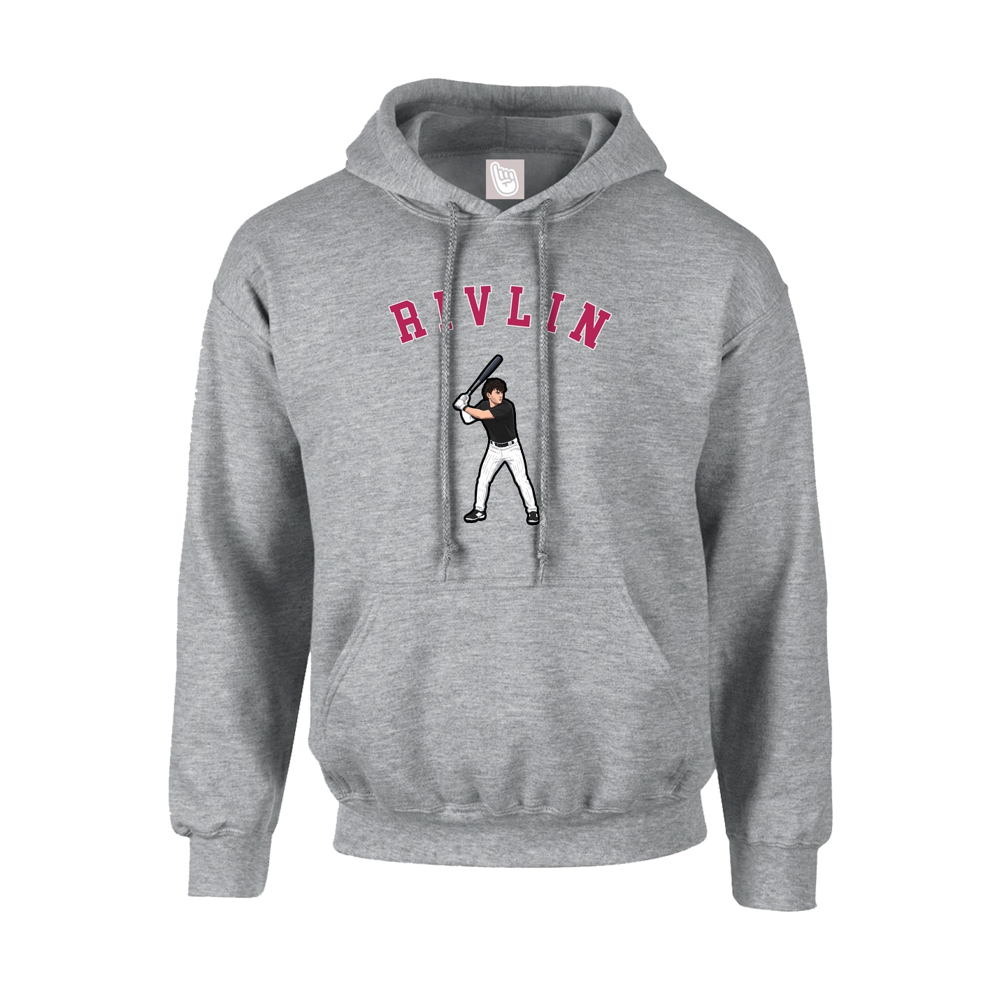 Youth Hoodie — Shirsey Arch in Grey