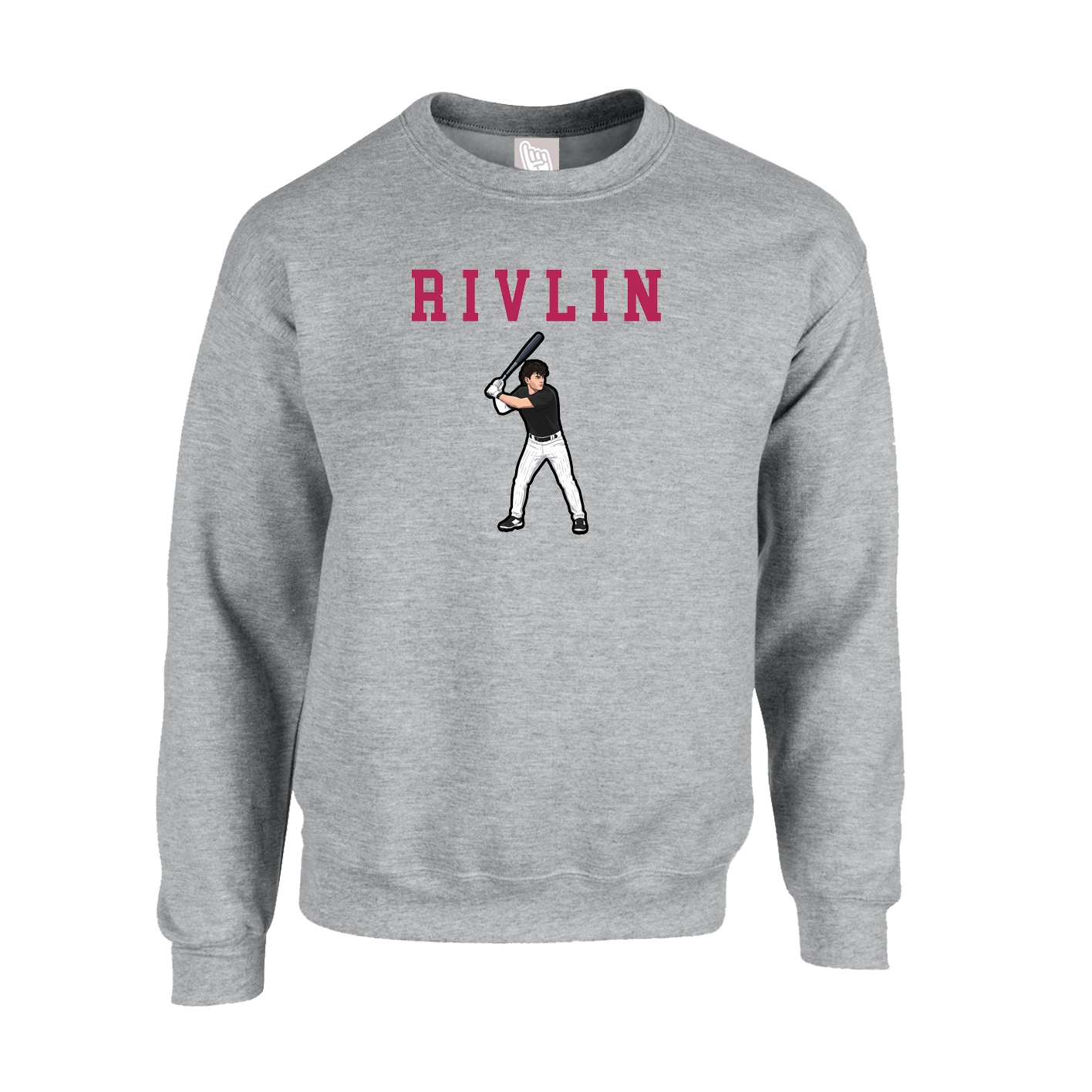 Fleece Crew — Shirsey in Grey