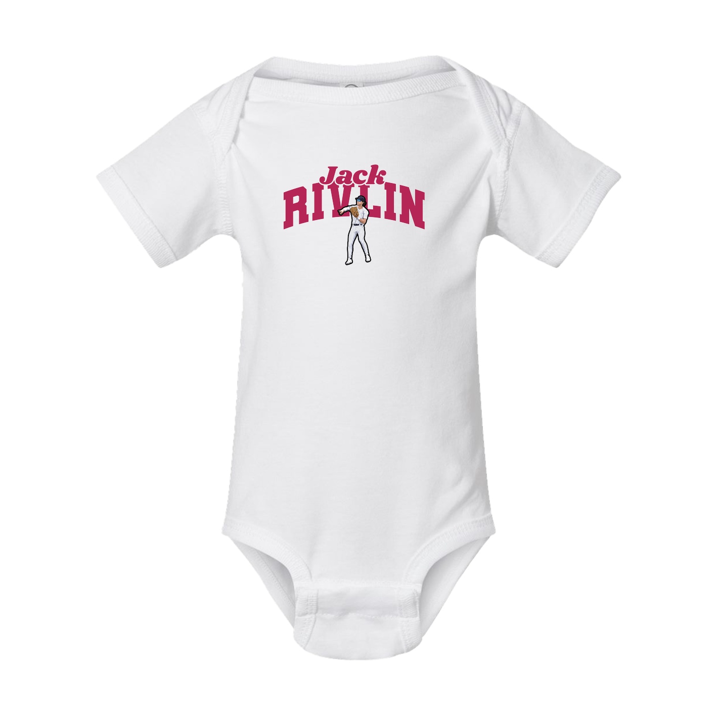 Baby Onesie — Signature Arch in White