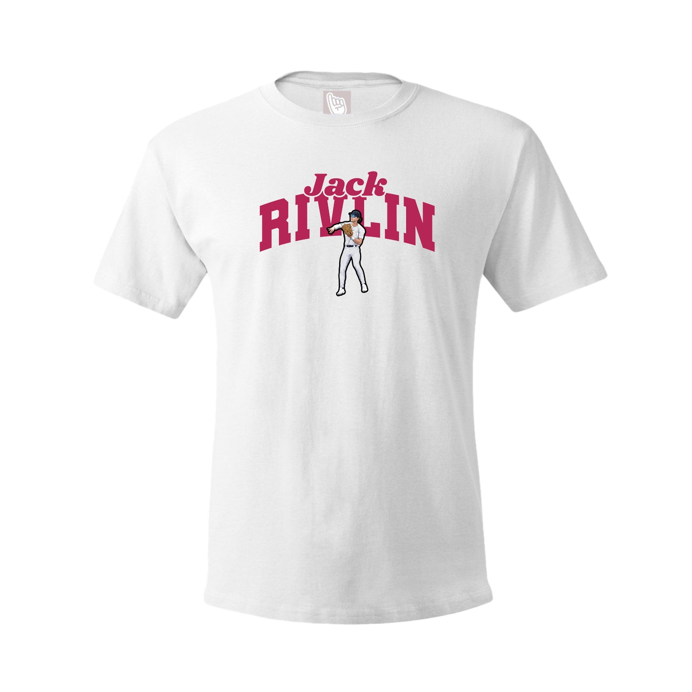 Youth Tee — Signature Arch in White