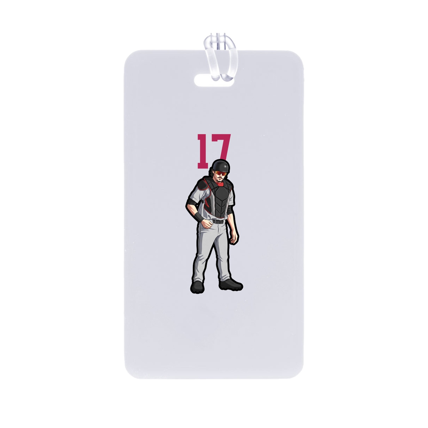 Bag Tag — Number Top in Classic