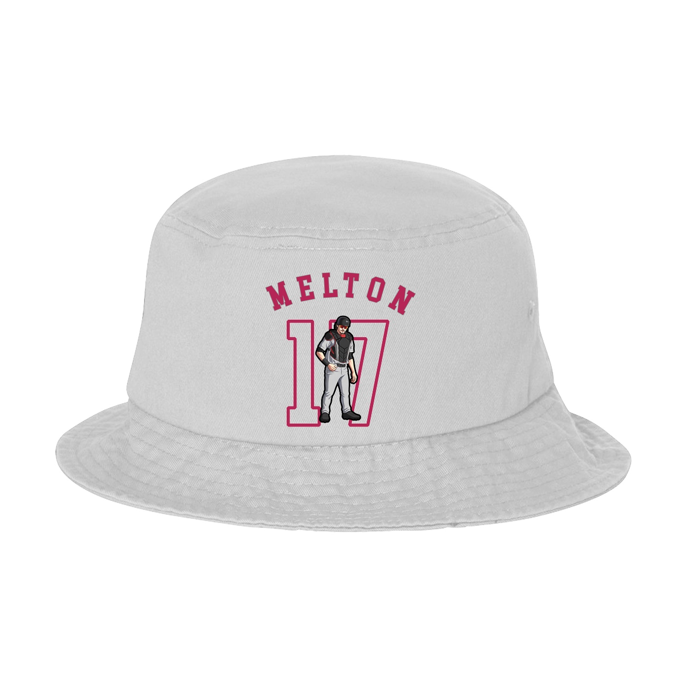 Bucket Cap — Shirsey Arch in White