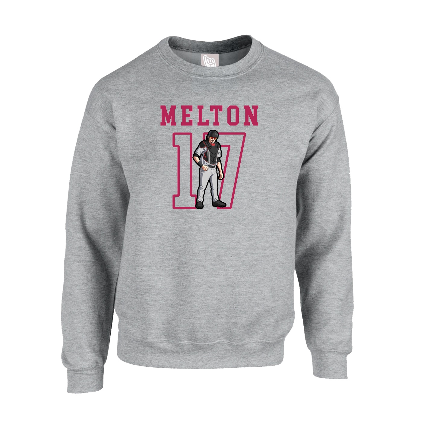 Fleece Crew — Shirsey in Grey