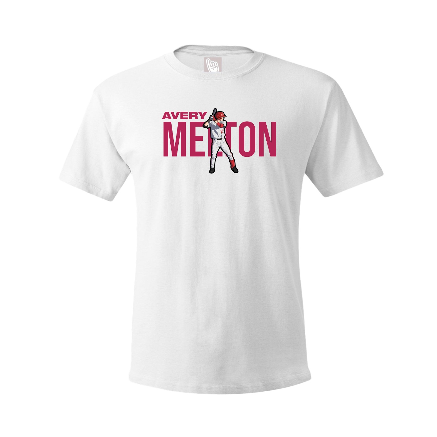 Youth Tee — Player Name in White