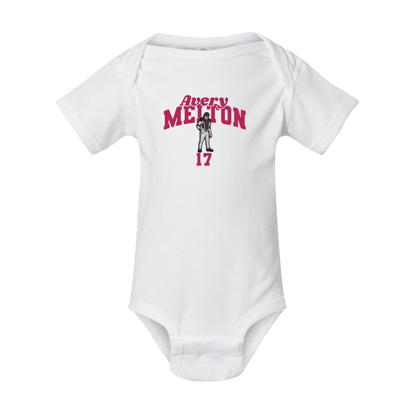 Baby Onesie — Signature Arch in White