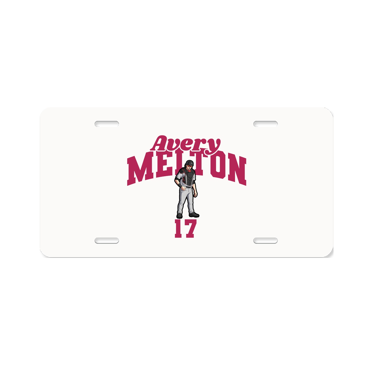 License Plate — Signature Arch in Classic