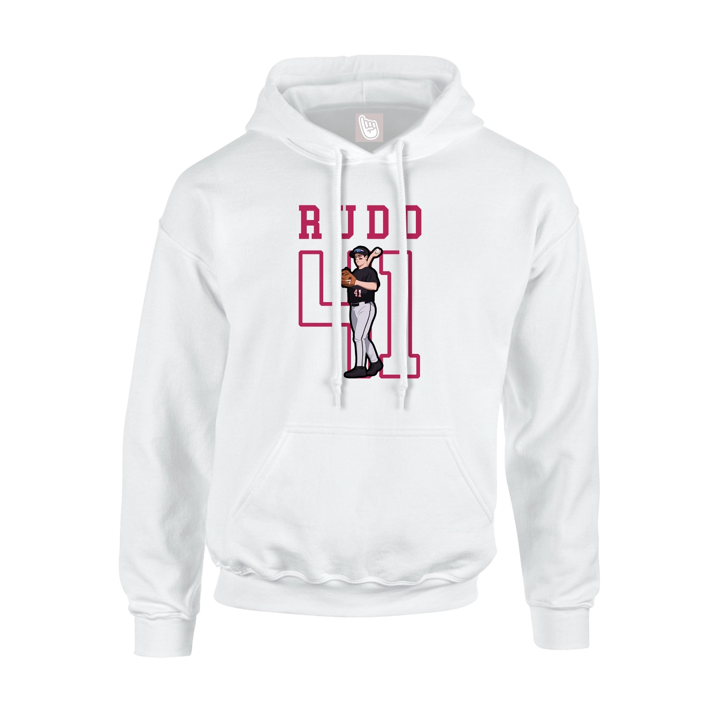 Youth Hoodie — Shirsey in White