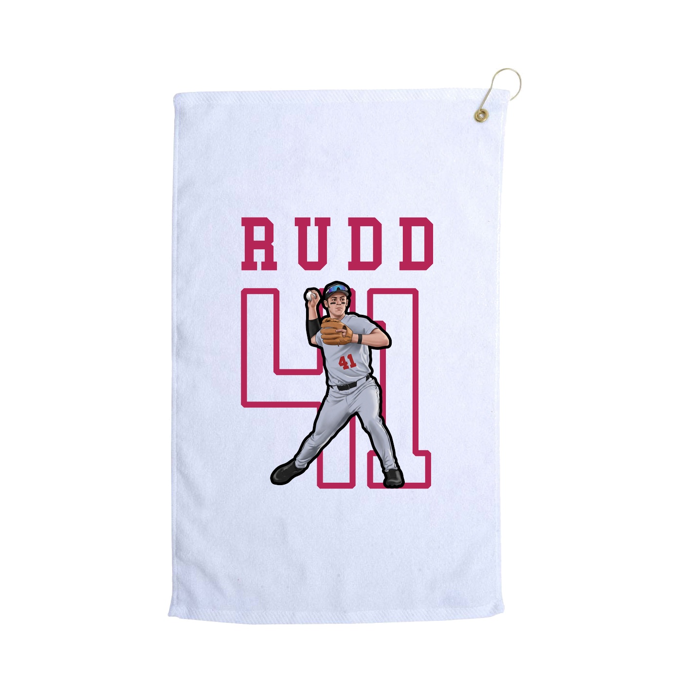 Golf Towel — Shirsey in White