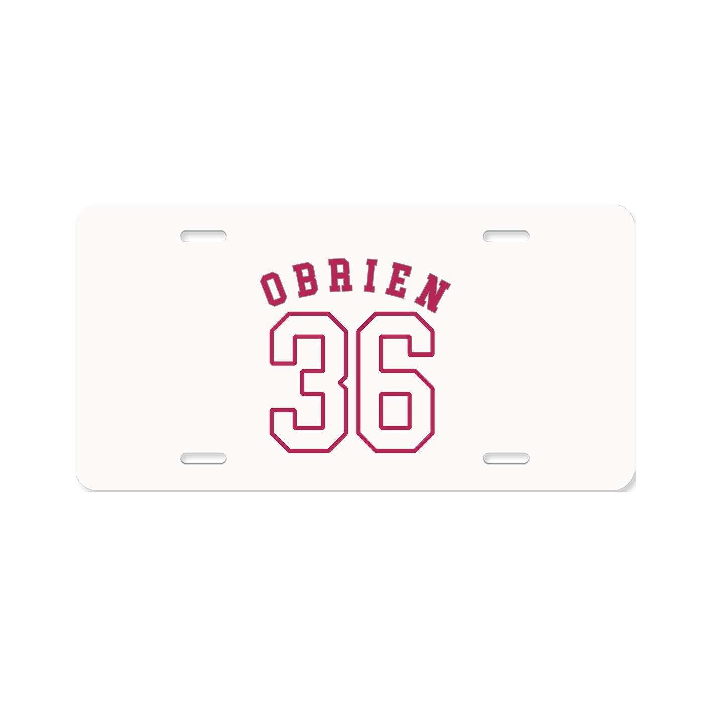 License Plate — Shirsey Arch in Classic