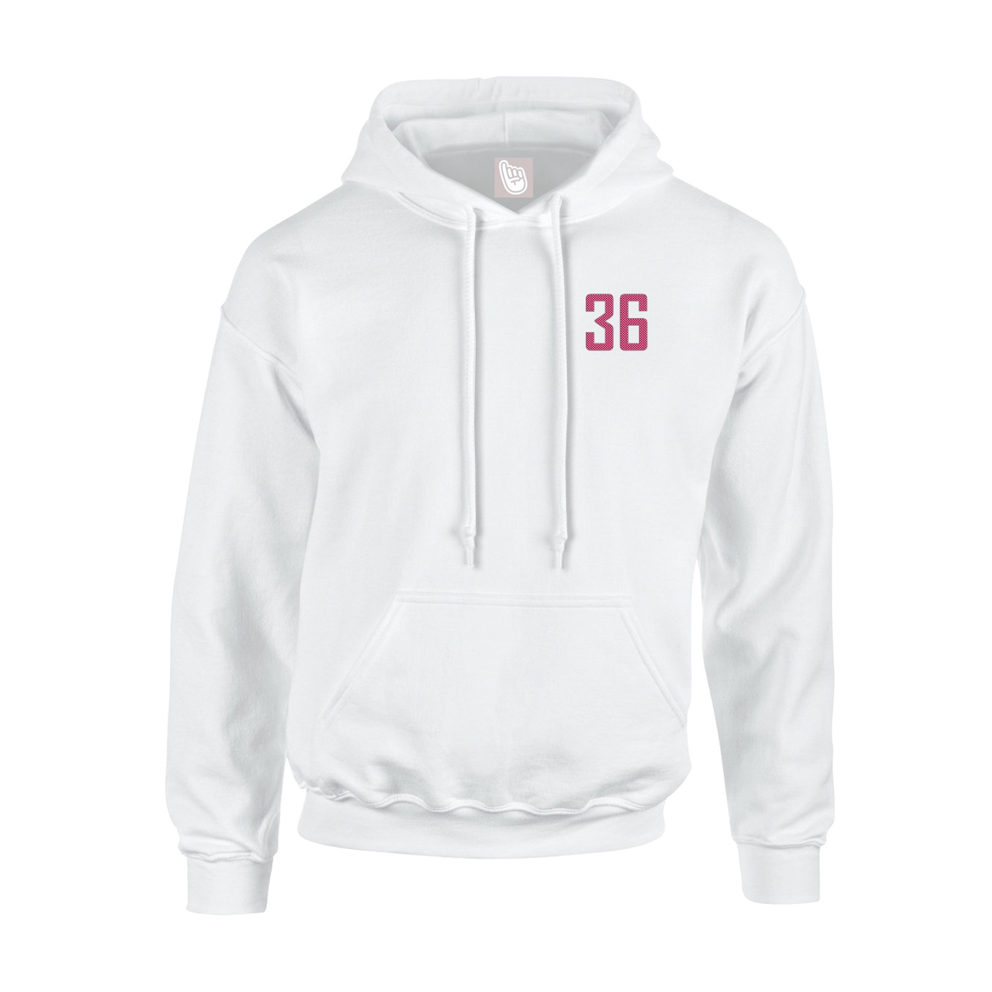 Hoodie — Front Shirsy in White