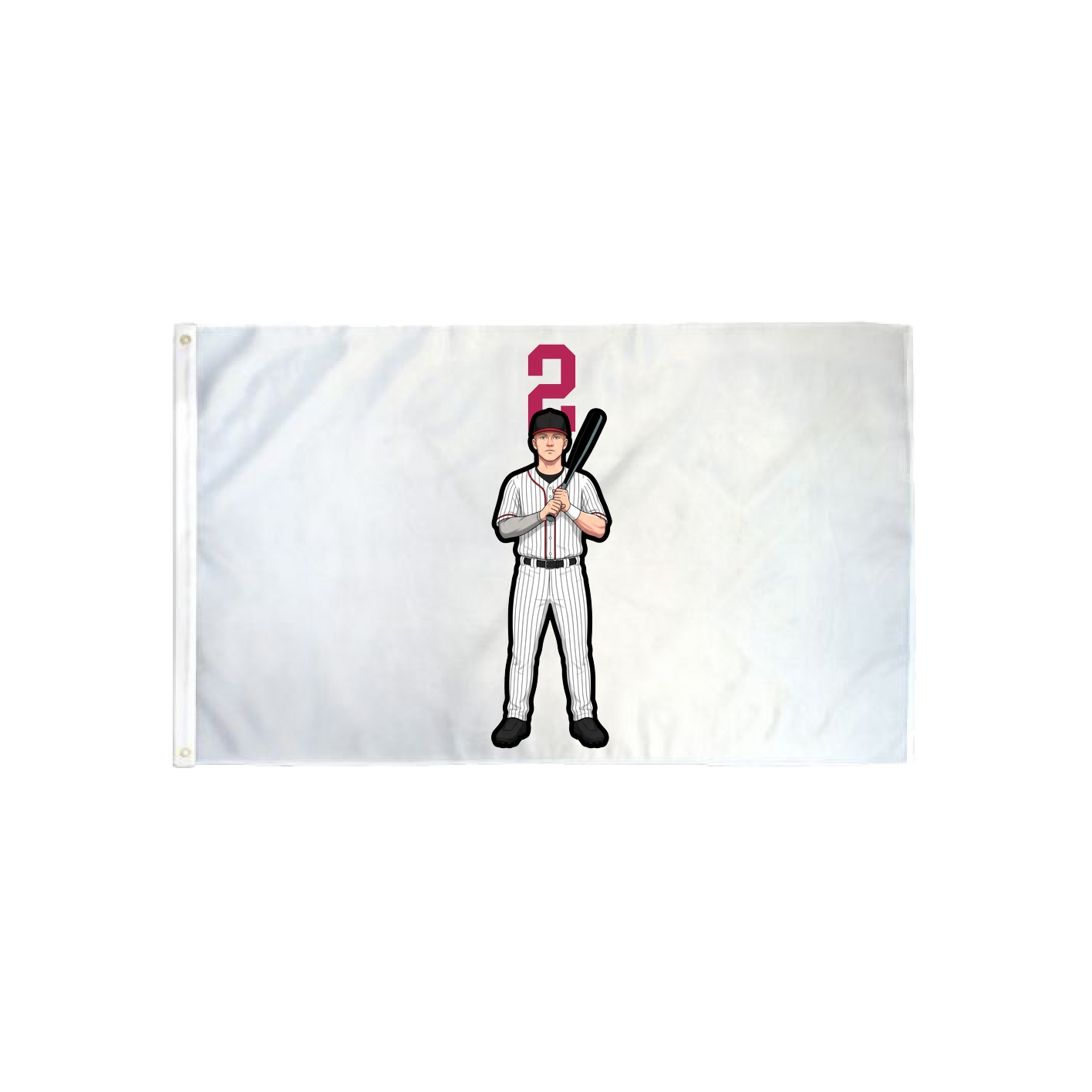 3x5 Flag — Number Top in Classic