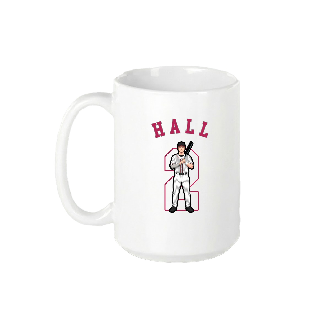 15oz Coffee Mug — Shirsey Arch in White