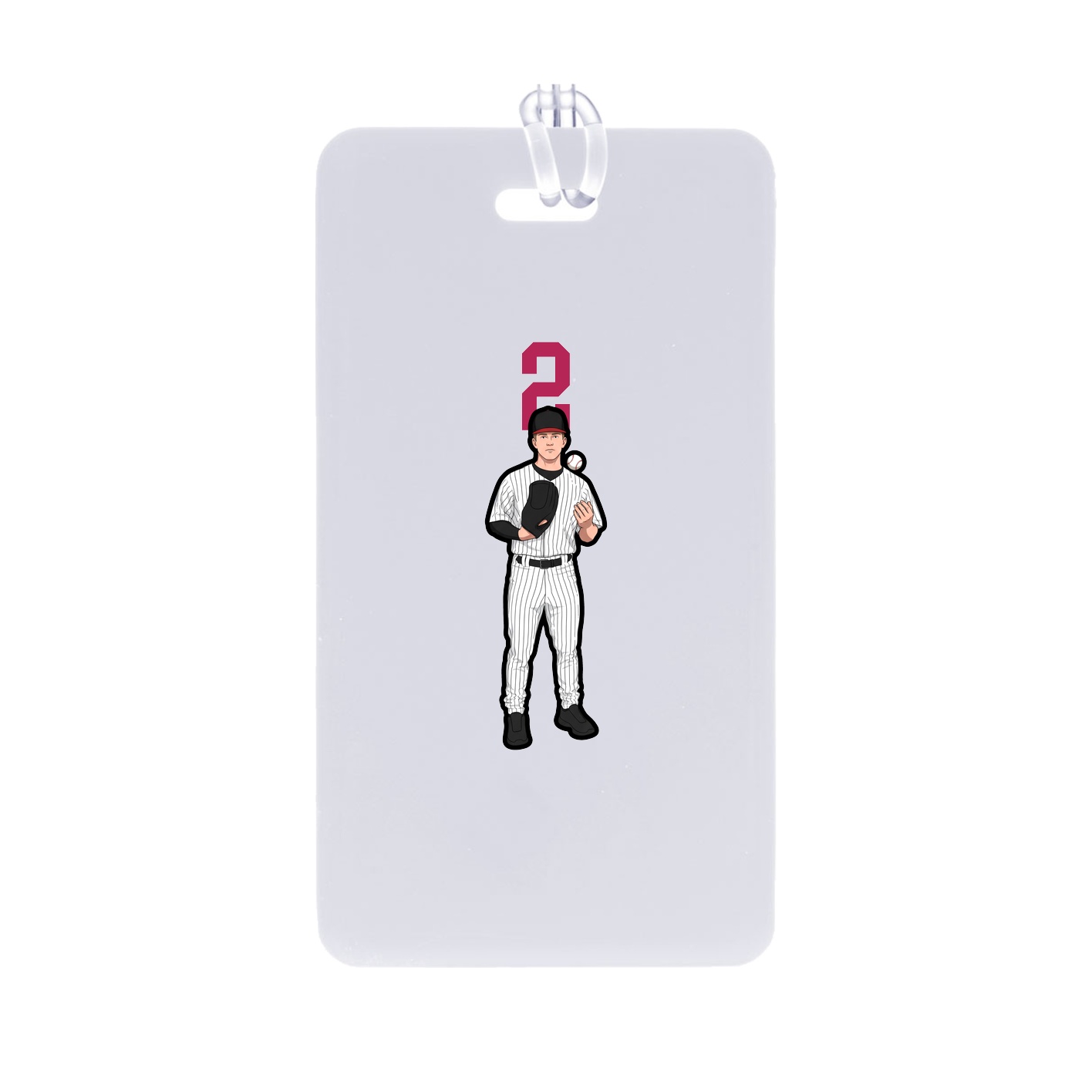 Bag Tag — Number Top in Classic
