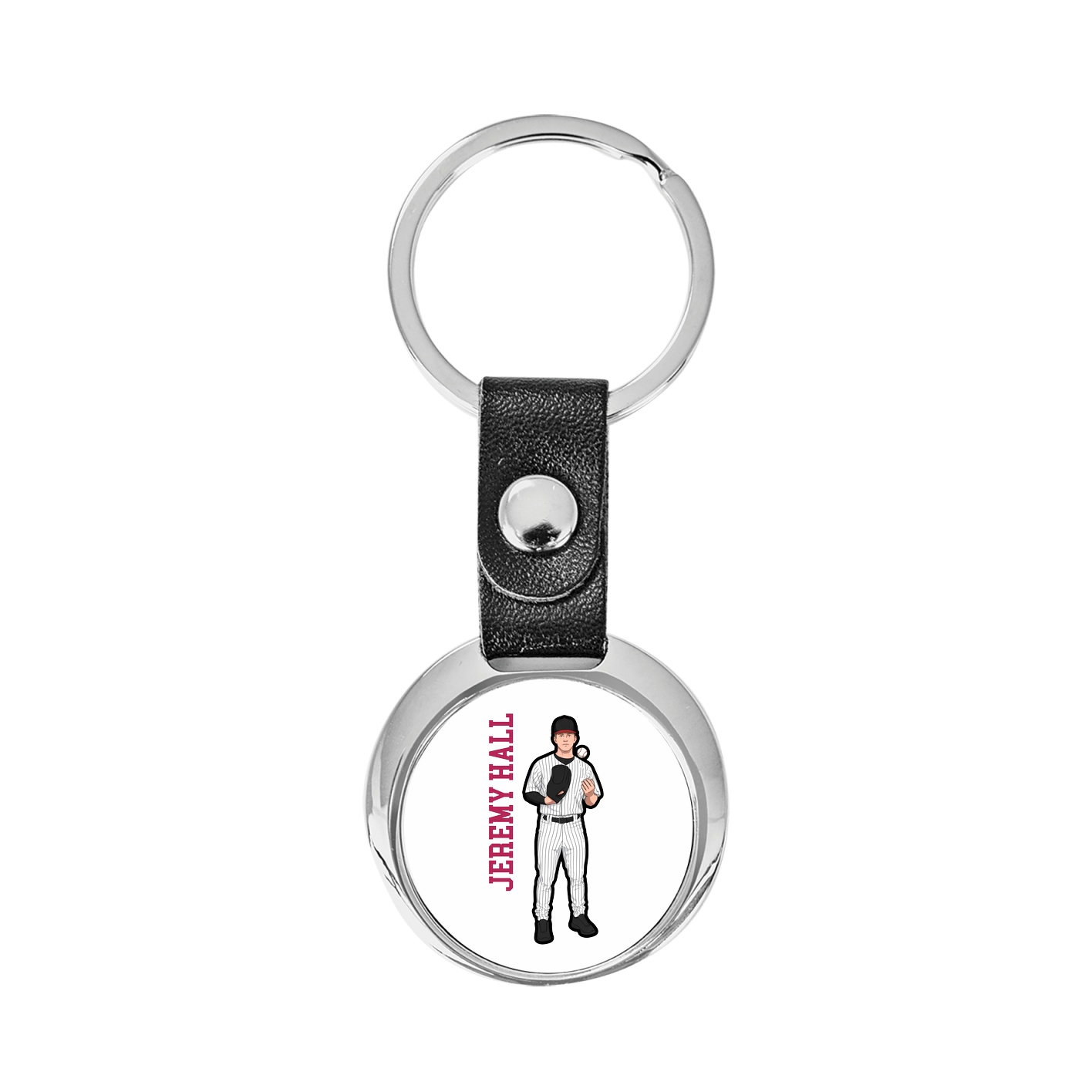 Key Chain — Name Vertical in Classic