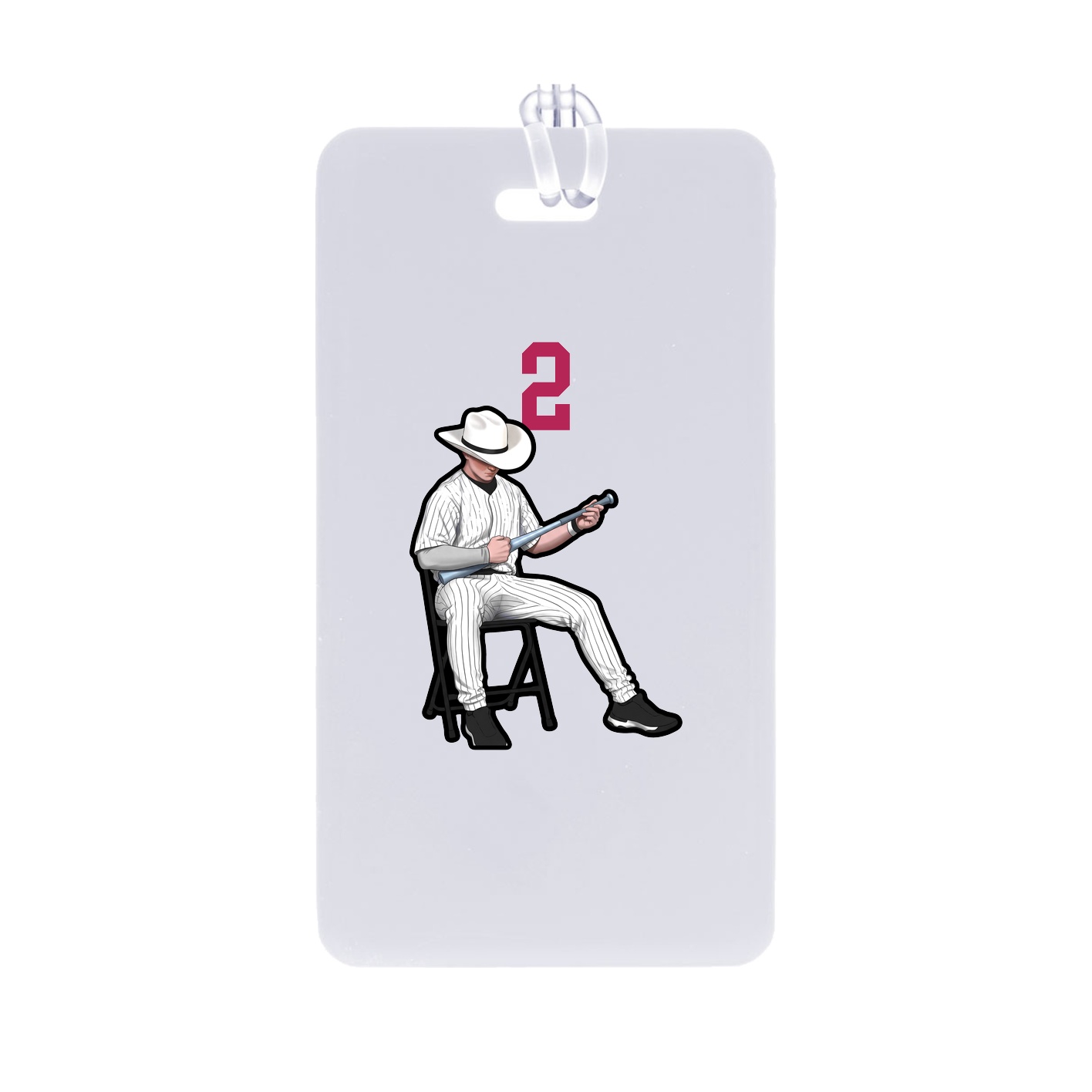 Bag Tag — Number Top in Classic