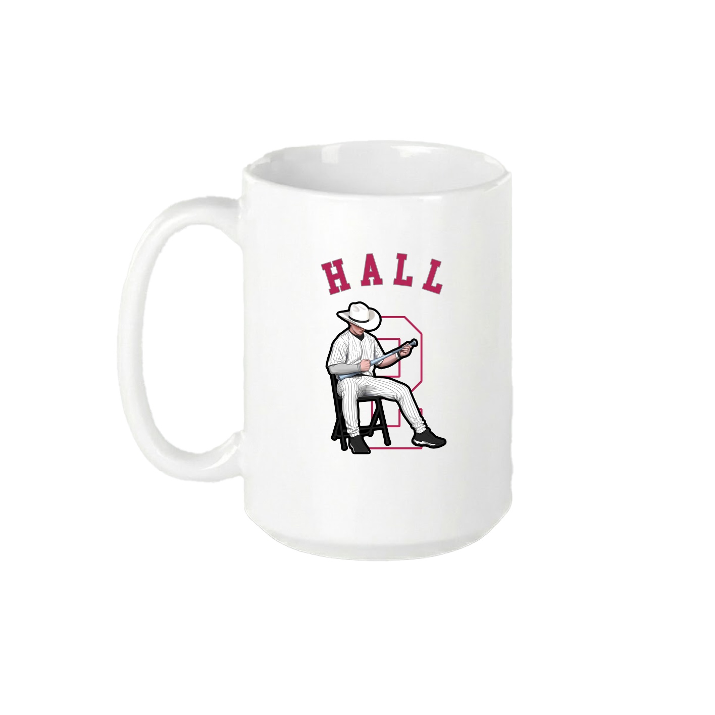 15oz Coffee Mug — Shirsey Arch in White