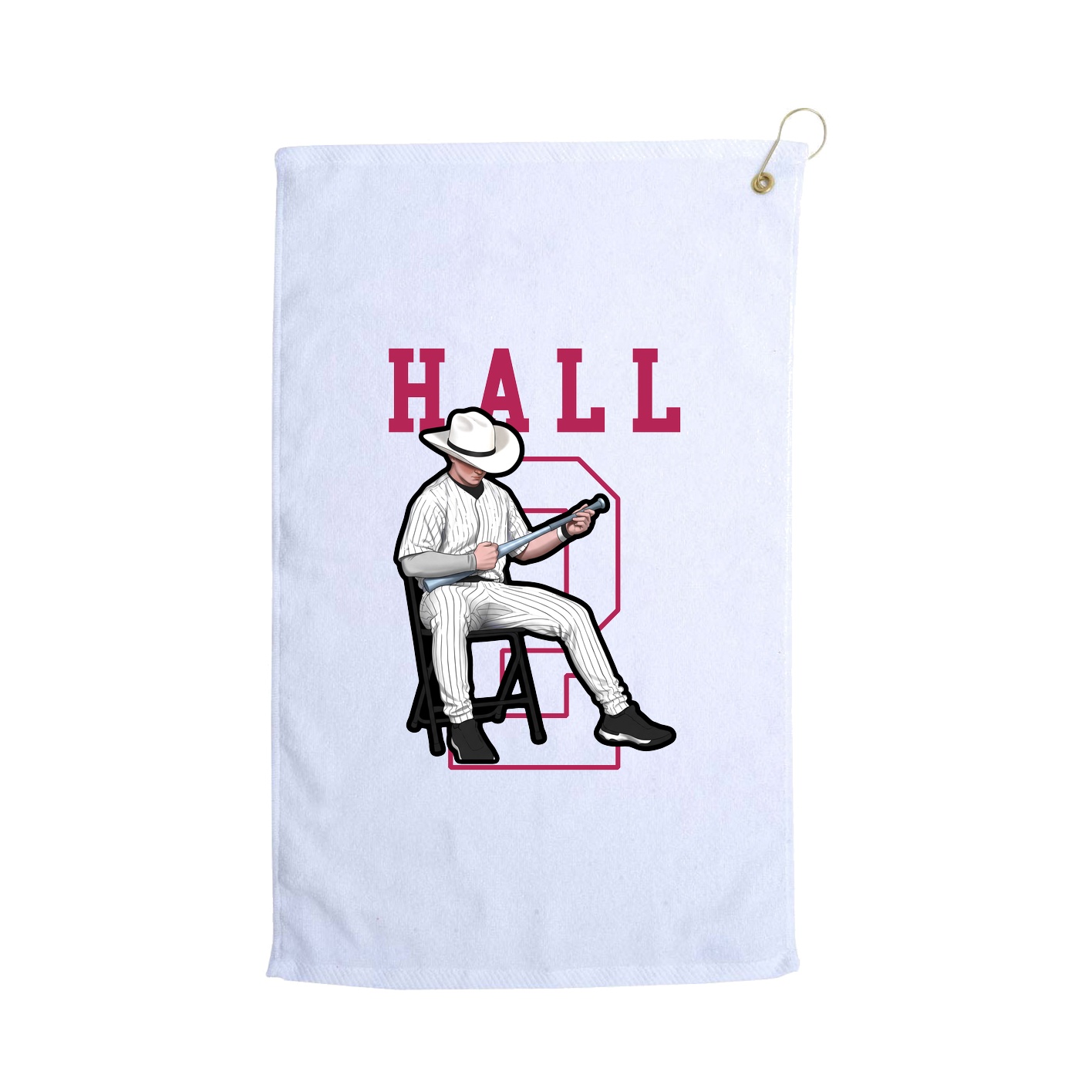 Golf Towel — Shirsey in White