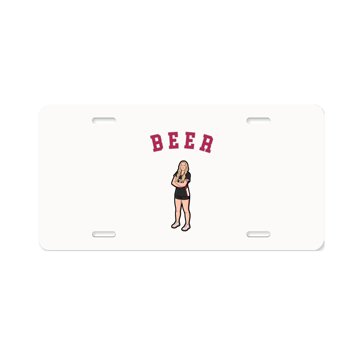 License Plate — Shirsey Arch in Classic
