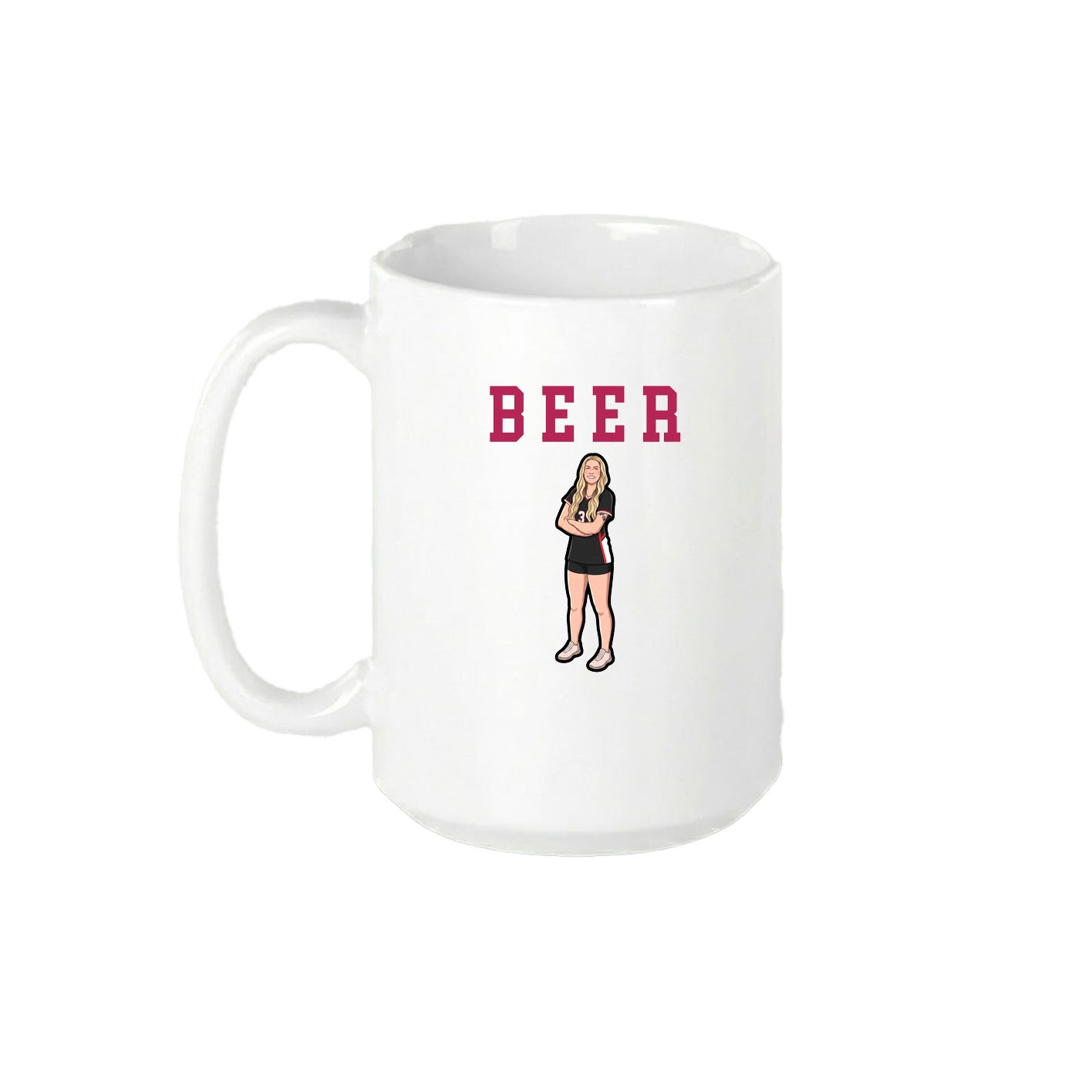 15oz Coffee Mug — Shirsey in White