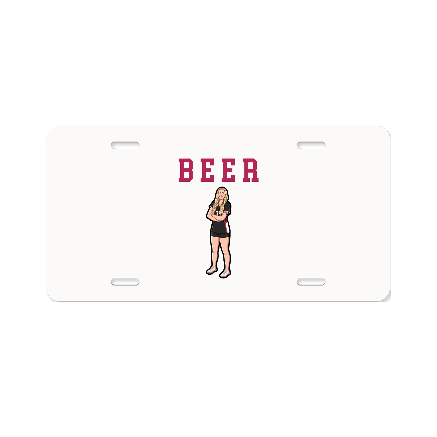 License Plate — Shirsey in Classic