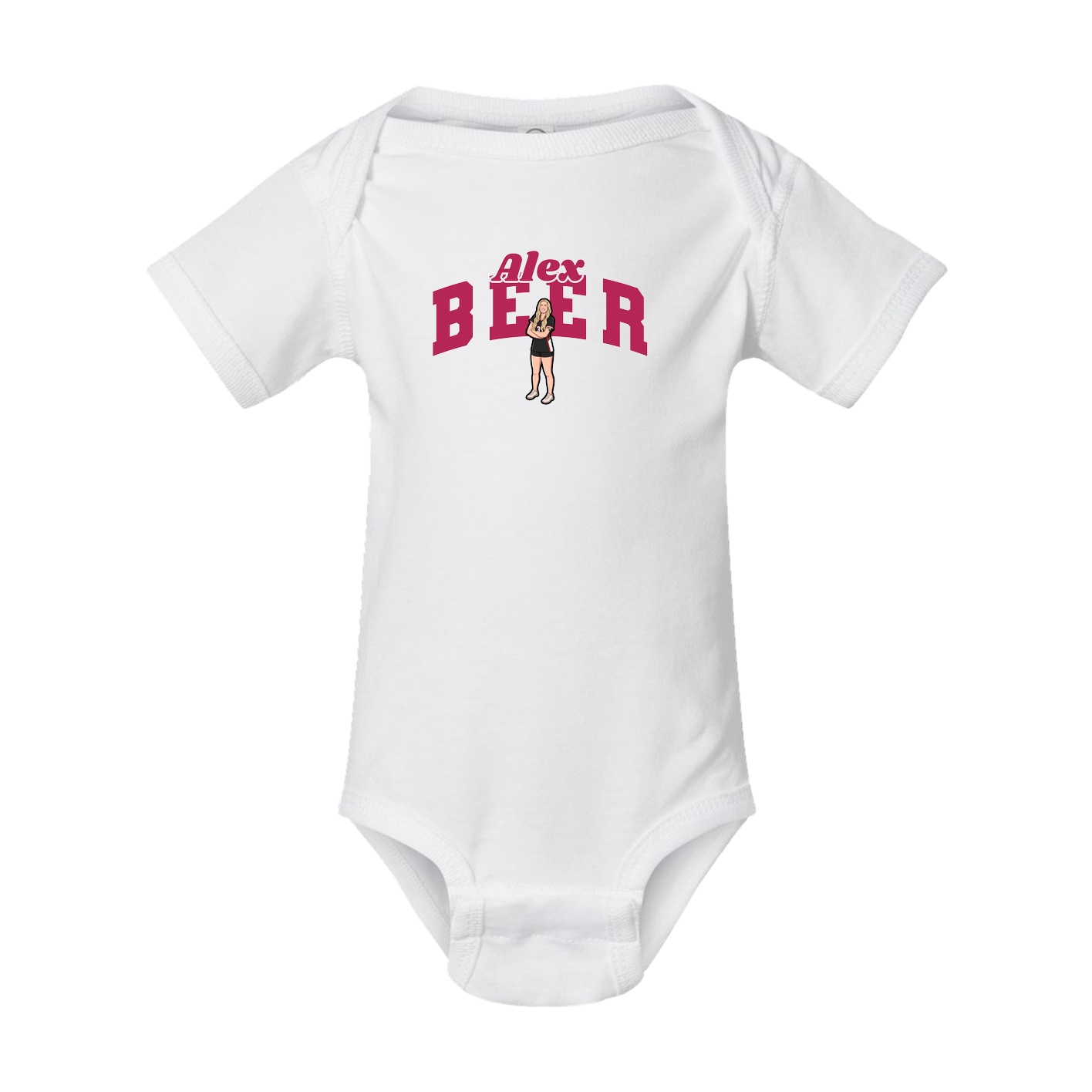 Baby Onesie — Signature Arch in White