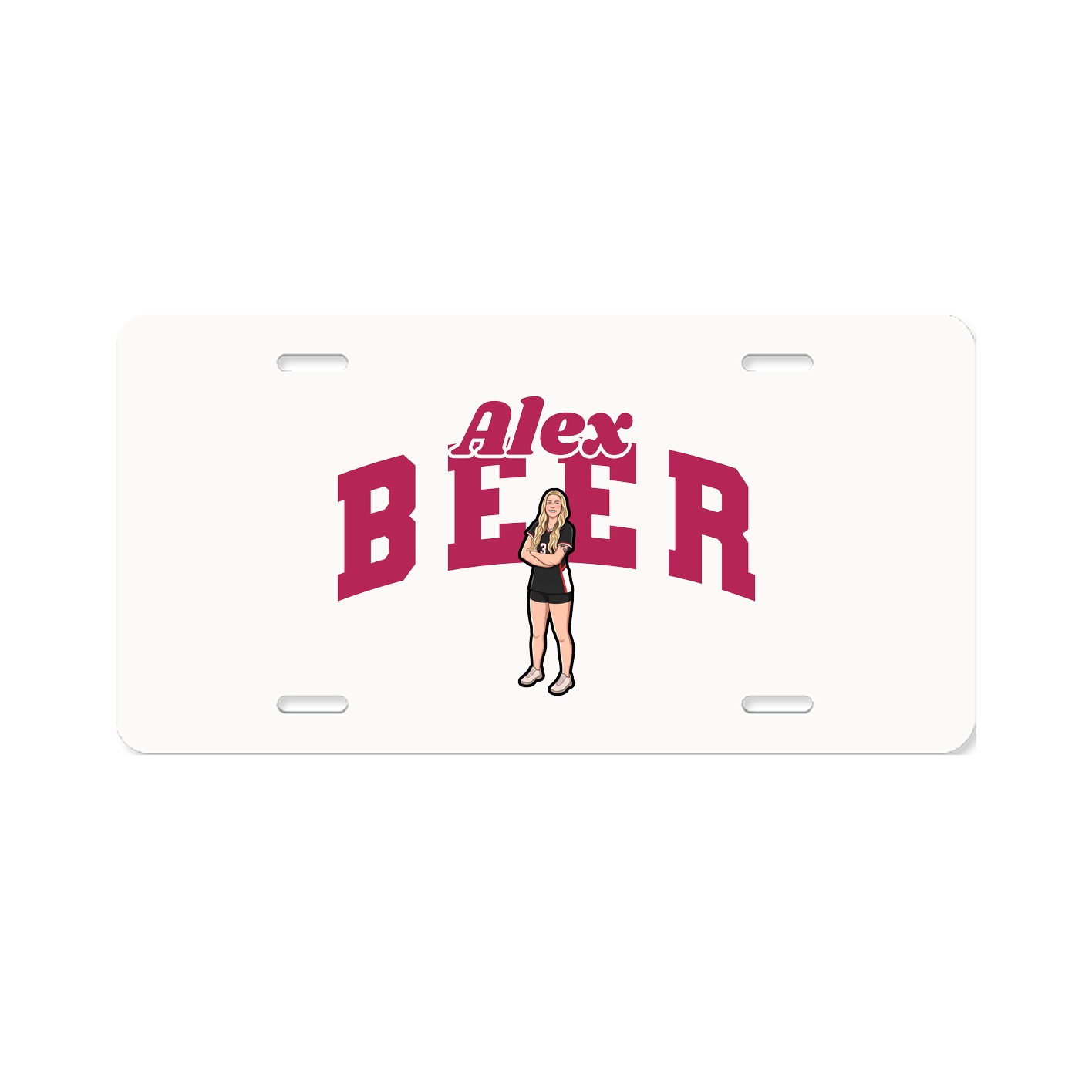 License Plate — Signature Arch in Classic