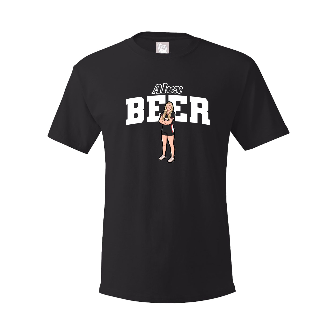 Tee — Name Arch in Black