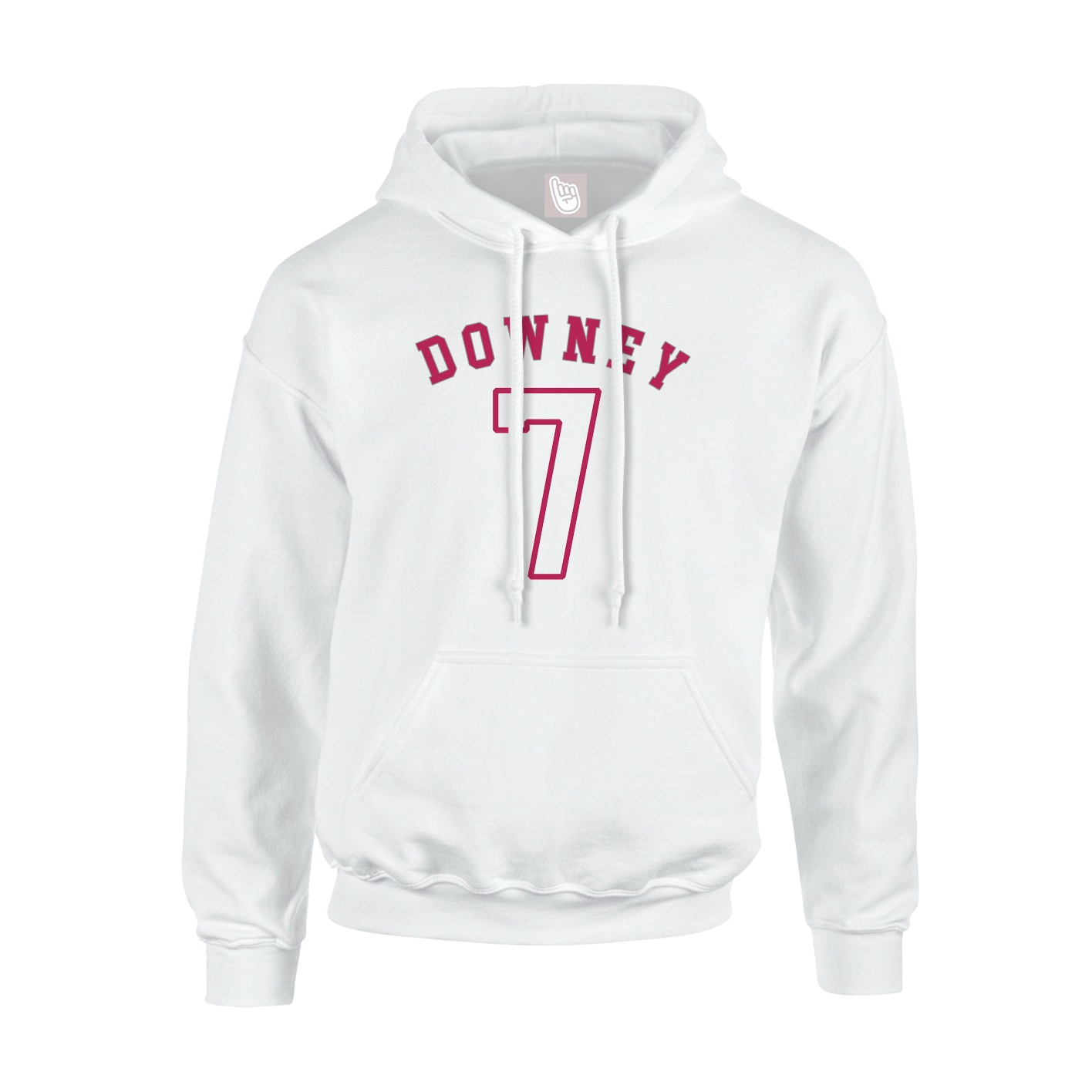 Youth Hoodie — Shirsey Arch in White