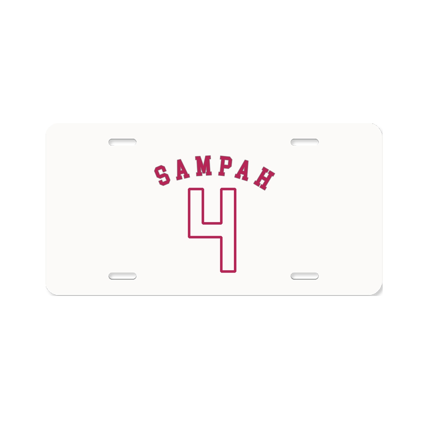 License Plate — Shirsey Arch in Classic