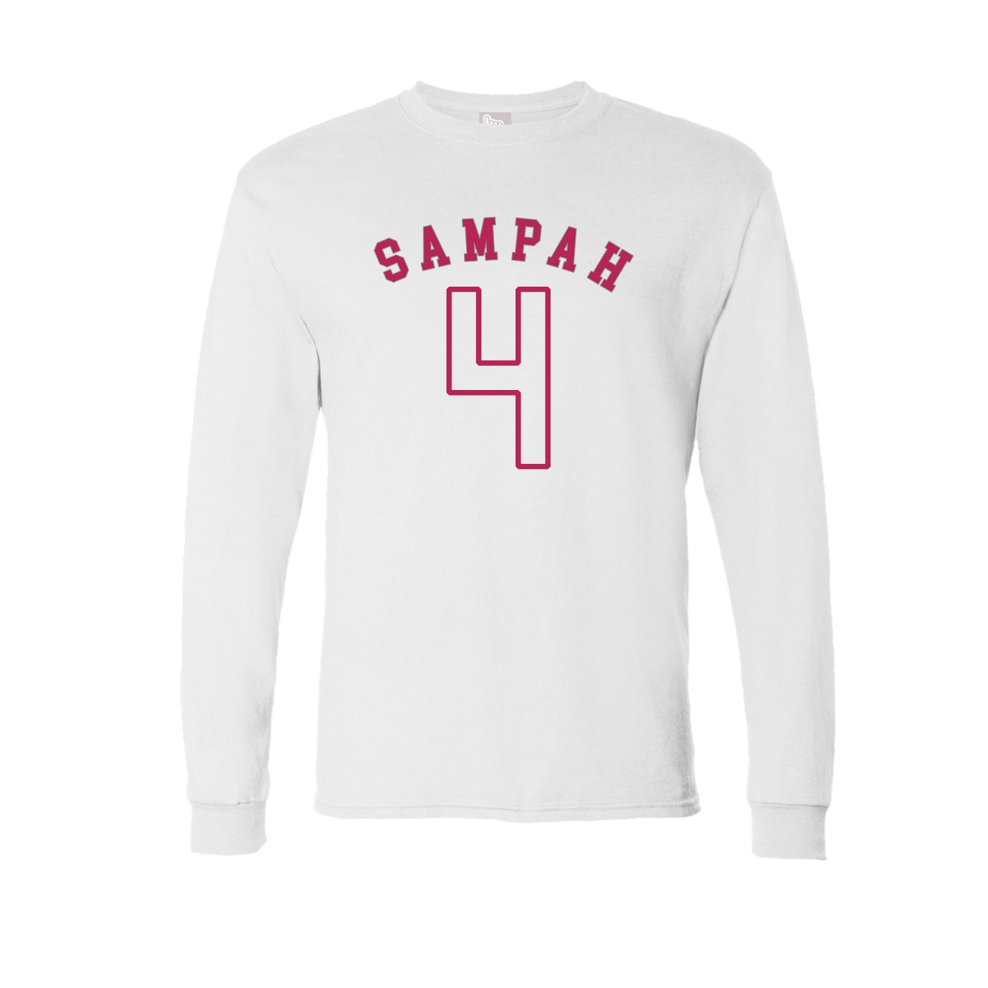 Long Sleeve Tee — Shirsey Arch in White