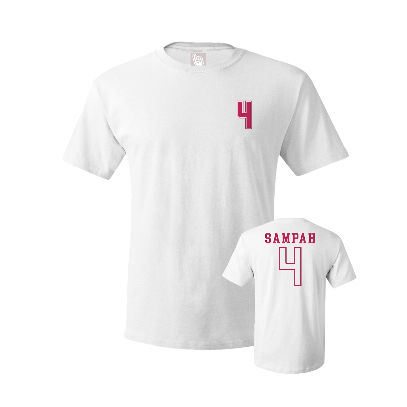 Tee — Chest Back in White
